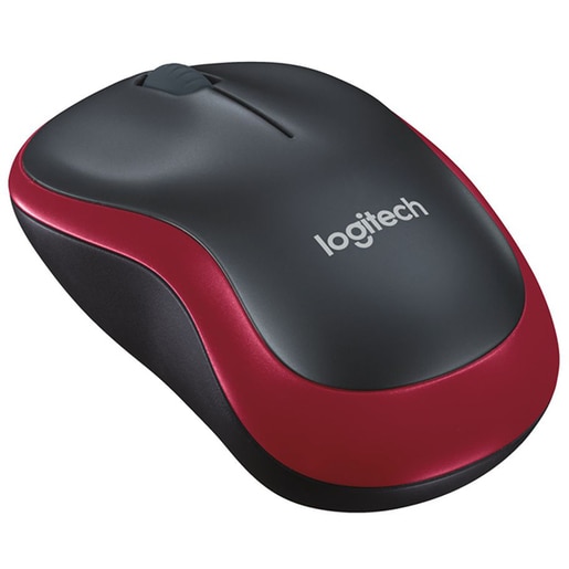 Mouse Wireless LOGITECH M185, 1000 dpi, rosu Mouse Wireless LOGITECH M185, 1000 dpi, rosu