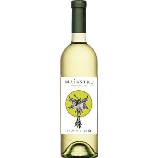 Vin alb sec Crama Oprisor Maiastru Sauvignon Blanc 2019, 0.75L Vin alb sec Crama Oprisor Maiastru Sauvignon Blanc 2019, 0.75L
