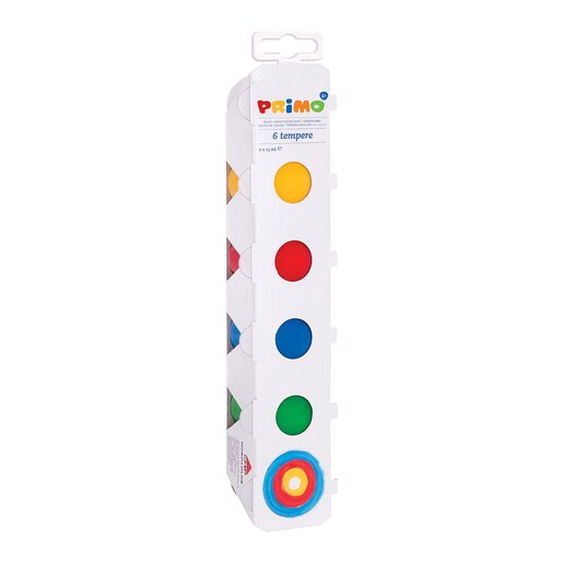 Tempera PRIMO MC15413, 25 ml, 6 culori Tempera PRIMO MC15413, 25 ml, 6 culori