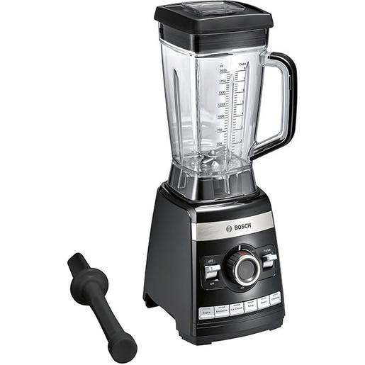 Blender BOSCH VitaBoost MMBH6P6B, 2l, 1600W, viteza variabila, negru-argintiu Blender BOSCH VitaBoost MMBH6P6B, 2l, 1600W, viteza variabila, negru-argintiu