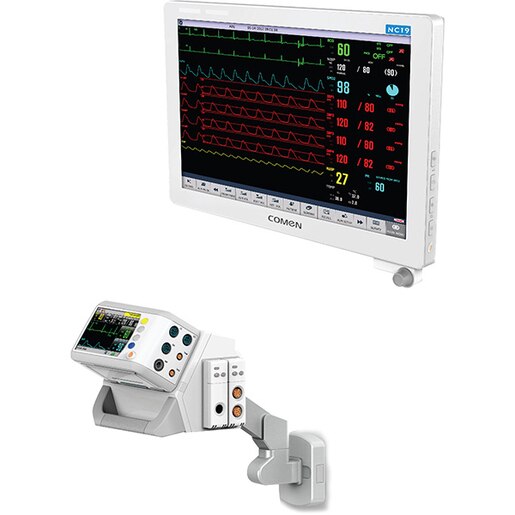 Monitor functii vitale COMEN NC19, 19", Touch screen, crem Monitor functii vitale COMEN NC19, 19", Touch screen, crem