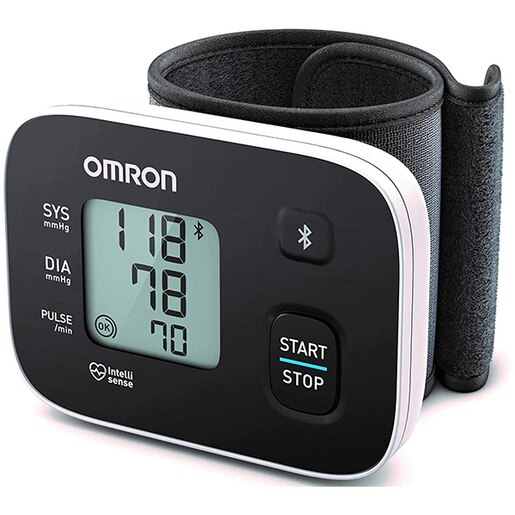 Tensiometru digital de incheietura OMRON RS3, negru Tensiometru digital de incheietura OMRON RS3, negru