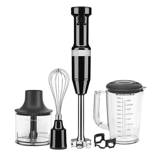 Mixer vertical KITCHENAID 5KHBV83EOB, 1l, 180W, viteza variabila, negru Mixer vertical KITCHENAID 5KHBV83EOB, 1l, 180W, viteza variabila, negru