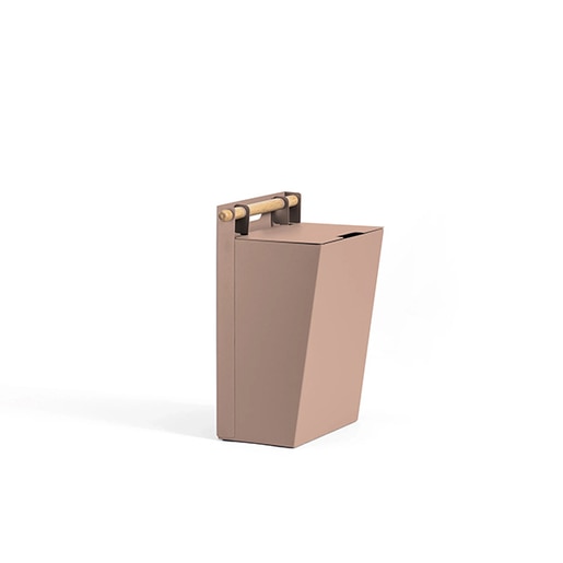 Cos pentru hartie SPIN Cora, metal, roz Cos pentru hartie SPIN Cora, metal, roz