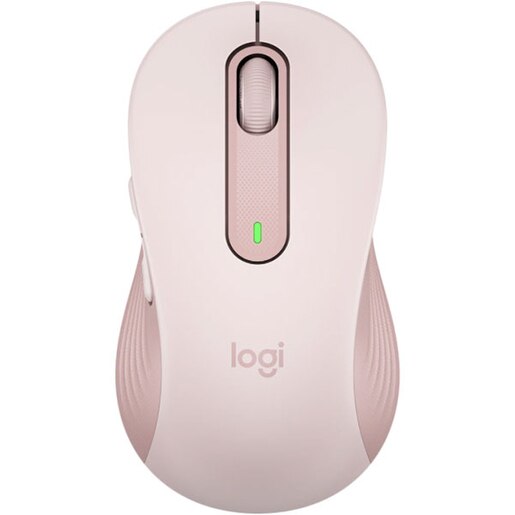 Mouse Wireless LOGITECH Signature M650 Large, Dual Mode, 2000 dpi, Bluetooth, roz Mouse Wireless LOGITECH Signature M650 Large, Dual Mode, 2000 dpi, Bluetooth, roz
