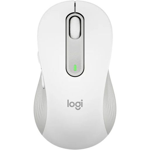 Mouse Wireless LOGITECH Signature M650 Large, Dual Mode, 2000 dpi, Bluetooth, alb Mouse Wireless LOGITECH Signature M650 Large, Dual Mode, 2000 dpi, Bluetooth, alb