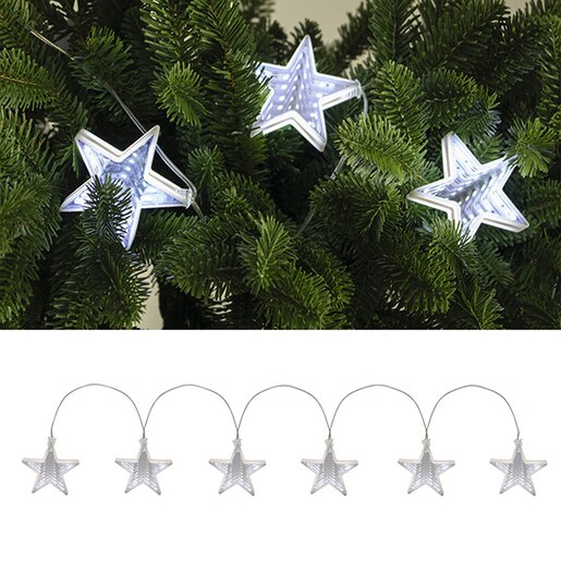 Ghirlanda luminoasa HOME MRLC6S, stea, 12 led-uri, 1m Ghirlanda luminoasa HOME MRLC6S, stea, 12 led-uri, 1m
