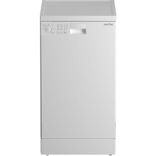 Masina de spalat vase independenta ARCTIC DFS0502, 10 seturi, 5 programe, 45 cm, Clasa E, alb Masina de spalat vase independenta ARCTIC DFS0502, 10 seturi, 5 programe, 45 cm, Clasa E, alb