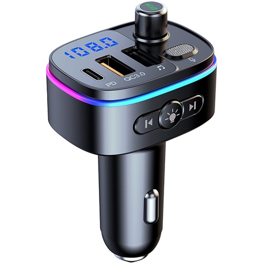 Modulator FM MYRIA MY2124, Bluetooth, USB, negru Modulator FM MYRIA MY2124, Bluetooth, USB, negru