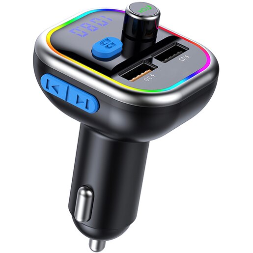 Modulator FM MYRIA MY2407FRF, Bluetooth, USB, negru Modulator FM MYRIA MY2407FRF, Bluetooth, USB, negru