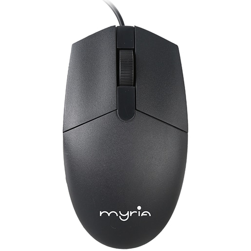 Mouse cu fir MYRIA MY8533, 1000 dpi, negru Mouse cu fir MYRIA MY8533, 1000 dpi, negru