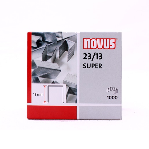 Capse NOVUS, 23/13, 1000 bucati/cutie Capse NOVUS, 23/13, 1000 bucati/cutie