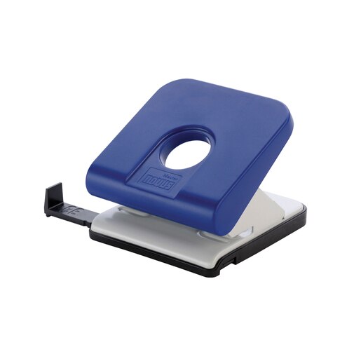 Perforator NOVUS Master, 25 coli, 2 perforatii, albastru Perforator NOVUS Master, 25 coli, 2 perforatii, albastru
