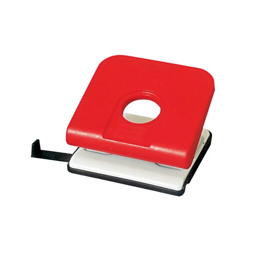 Perforator NOVUS Master, 25 coli, 2 perforatii, rosu Perforator NOVUS Master, 25 coli, 2 perforatii, rosu