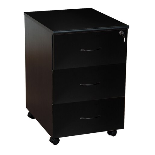 Dulap birou RTC Office Line, 52 x 43 x 67 cm, PAL, 3 sertare, negru Dulap birou RTC Office Line, 52 x 43 x 67 cm, PAL, 3 sertare, negru