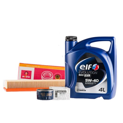 Kit schimb ulei Premium ELF pentru Renault Clio 1.5 dCi Kit schimb ulei Premium ELF pentru Renault Clio 1.5 dCi
