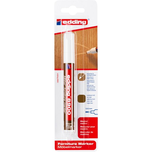 Marker retusuri mobilier lemn EDDING 8900, 1.5-2 mm, nuc light Marker retusuri mobilier lemn EDDING 8900, 1.5-2 mm, nuc light