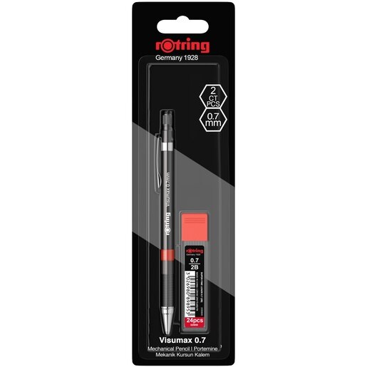 Creion mecanic ROTRING RO509810, 0.7 mm, diverse culori Creion mecanic ROTRING RO509810, 0.7 mm, diverse culori