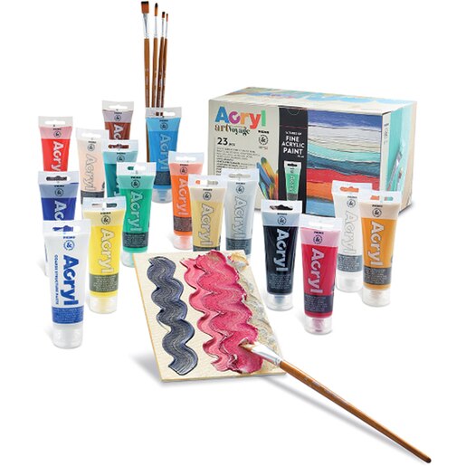 Set pictura PRIMO MC000420, 75 ml, 14 culori + 1 pasta Set pictura PRIMO MC000420, 75 ml, 14 culori + 1 pasta