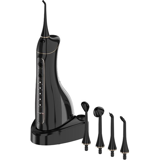 Irigator bucal MYRIA MY4848BK, 5 capete, 220ml, negru Irigator bucal MYRIA MY4848BK, 5 capete, 220ml, negru