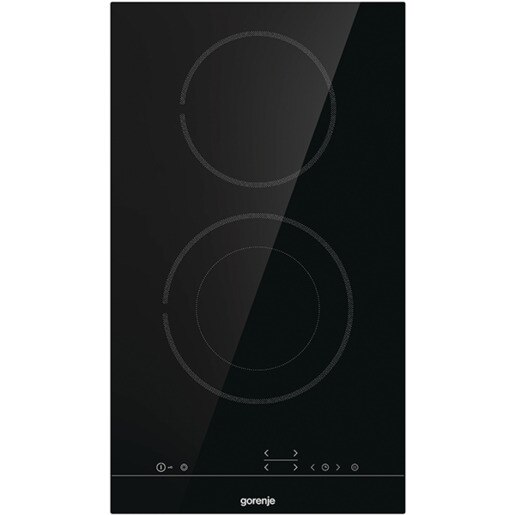 Plita incorporabila GORENJE ECT322BSC, Vitroceramica, 2 arzatoare, Touch Control, negru Plita incorporabila GORENJE ECT322BSC, Vitroceramica, 2 arzatoare, Touch Control, negru