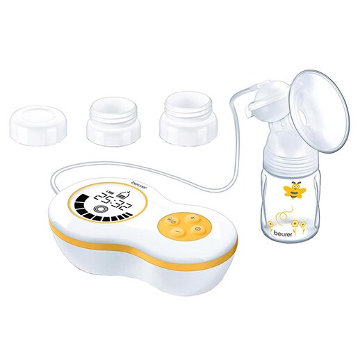 Pompa de san electrica BEURER BY40, 180ml, alb-galben Pompa de san electrica BEURER BY40, 180ml, alb-galben