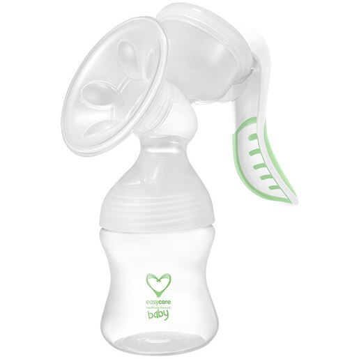 Pompa de san manuala EASYCARE EASY00149, 180ml, transparent-verde Pompa de san manuala EASYCARE EASY00149, 180ml, transparent-verde