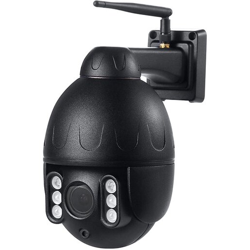 Camera IP Wireless PTZ PNI IP655B, QHD 1920p, IR, Night Vision, Negru Camera IP Wireless PTZ PNI IP655B, QHD 1920p, IR, Night Vision, Negru