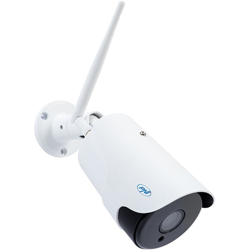 Camera IP Wireless PNI IP52, Full HD 1080p, IR, Night Vision, alb Camera IP Wireless PNI IP52, Full HD 1080p, IR, Night Vision, alb