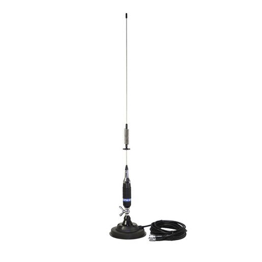 Antena CB PNI S75 cu fluture, cu magnet inclus, 76 cm Antena CB PNI S75 cu fluture, cu magnet inclus, 76 cm