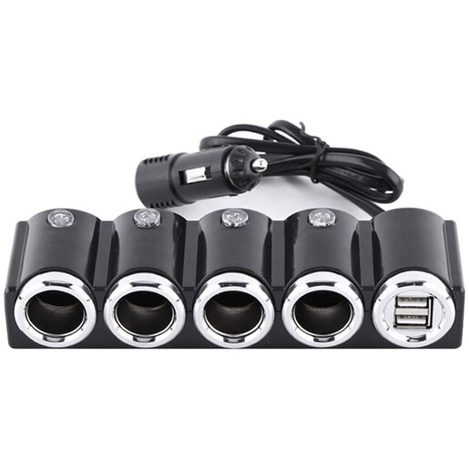 Splitter bricheta auto PNI Lighter 04, 4 porturi, 2 x USB, negru Splitter bricheta auto PNI Lighter 04, 4 porturi, 2 x USB, negru
