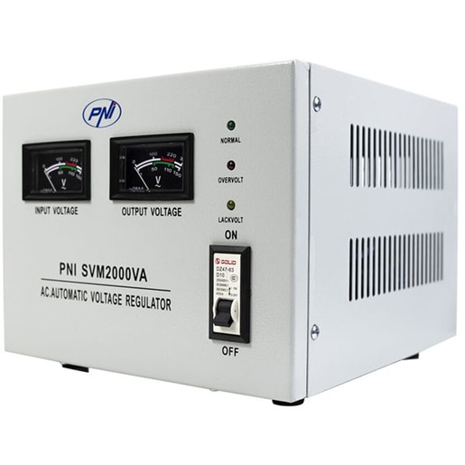 Stabilizator de tensiune PNI SVM2000VA, 1600W Stabilizator de tensiune PNI SVM2000VA, 1600W