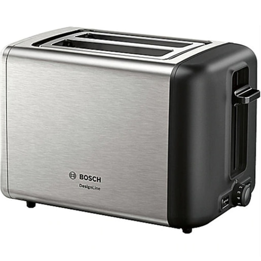 Prajitor de paine BOSCH CompactLine TAT3P420, 2 felii, 970W, argintiu-negru Prajitor de paine BOSCH CompactLine TAT3P420, 2 felii, 970W, argintiu-negru