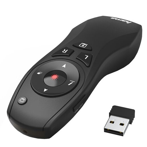 Presenter Wireless HAMA X-Pointer 6in1, negru Presenter Wireless HAMA X-Pointer 6in1, negru