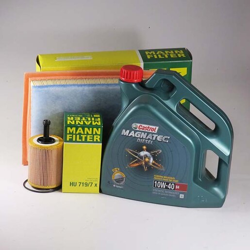 Kit schimb ulei CASTROL VW SHARAN 2.0TDI 140CP Kit schimb ulei CASTROL VW SHARAN 2.0TDI 140CP