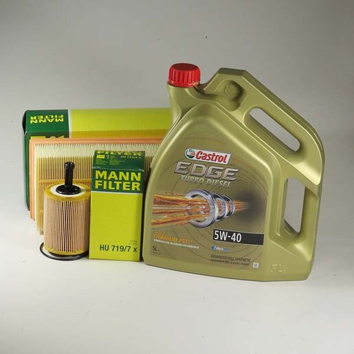 Kit schimb ulei CASTROL VW Caddy III 2.0TDI Kit schimb ulei CASTROL VW Caddy III 2.0TDI