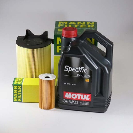 Kit schimb ulei MOTUL VW PASSAT 2.0FSI 200CP Kit schimb ulei MOTUL VW PASSAT 2.0FSI 200CP
