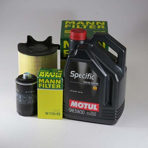 Kit schimb ulei MOTUL VW PASSAT 2.0FSI 200CP Kit schimb ulei MOTUL VW PASSAT 2.0FSI 200CP