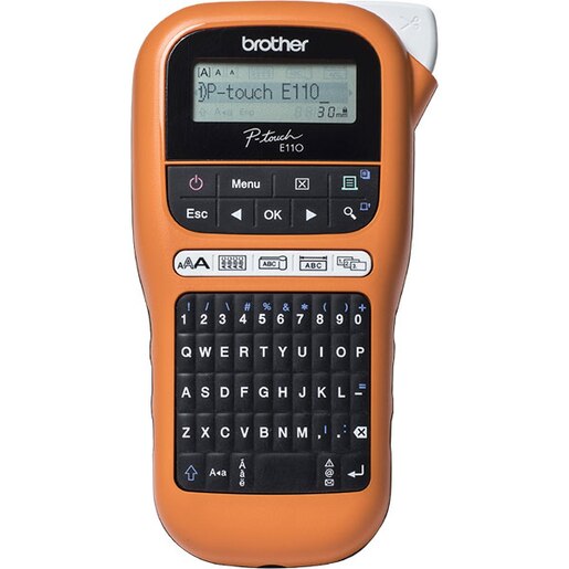 Imprimanta etichete pentru electricieni BROTHER P-touch PT-E110VP Imprimanta etichete pentru electricieni BROTHER P-touch PT-E110VP