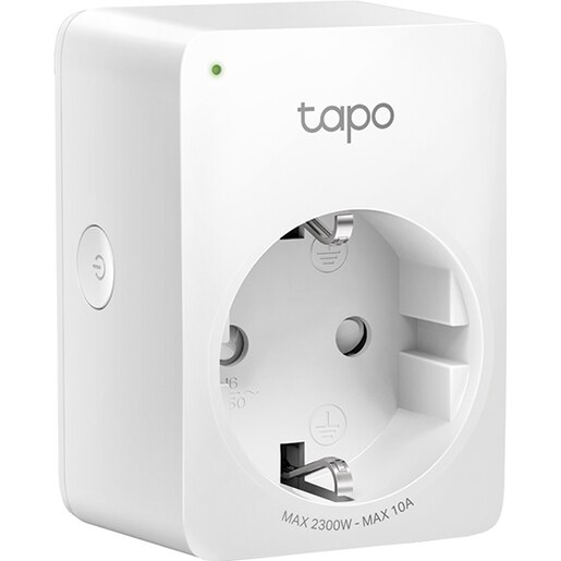 Priza inteligenta TP-LINK Tapo P100, Wi-Fi, 2300W, 10A, alb Priza inteligenta TP-LINK Tapo P100, Wi-Fi, 2300W, 10A, alb