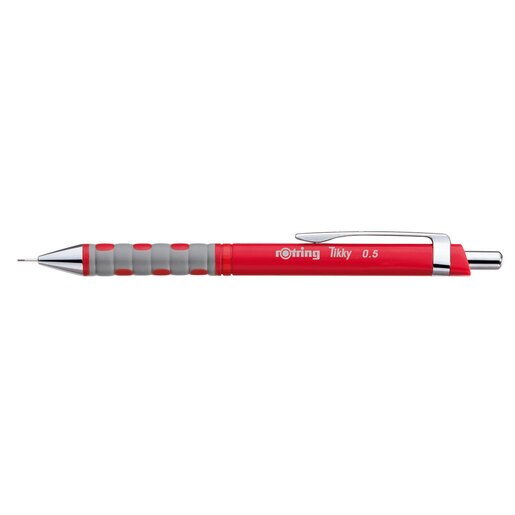 Creion mecanic ROTRING Tikky III, 0.5 mm, rosu Creion mecanic ROTRING Tikky III, 0.5 mm, rosu
