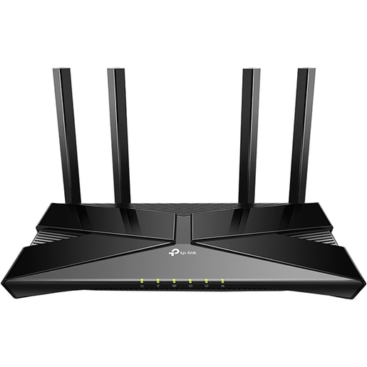 Router Wireless Gigabit TP-LINK Archer AX53 AX3000, Wi-Fi 6, Dual-Band 574 + 2402 Mbps, negru Router Wireless Gigabit TP-LINK Archer AX53 AX3000, Wi-Fi 6, Dual-Band 574 + 2402 Mbps, negru