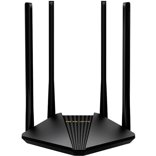 Router Wireless Gigabit MERCUSYS MR30G AC1200, Dual-Band 300 + 867 Mbps, negru Router Wireless Gigabit MERCUSYS MR30G AC1200, Dual-Band 300 + 867 Mbps, negru