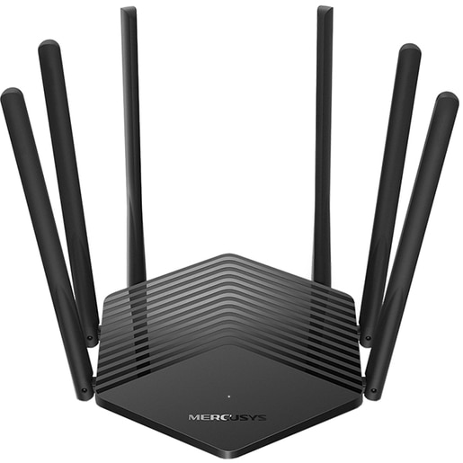 Router Wireless Gigabit MERCUSYS MR50G AC1900, Dual-Band 600 + 1300 Mpbs, negru Router Wireless Gigabit MERCUSYS MR50G AC1900, Dual-Band 600 + 1300 Mpbs, negru