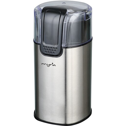 Rasnita cafea MYRIA MY4445, 50g, 150W, negru-argintiu Rasnita cafea MYRIA MY4445, 50g, 150W, negru-argintiu