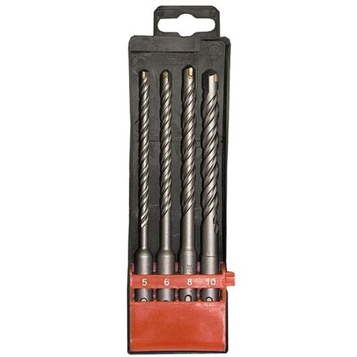 Set burghie pentru beton MTX, 5-6-8-10x160mm, SDS PLUS, cutie de plastic, 4 piese Set burghie pentru beton MTX, 5-6-8-10x160mm, SDS PLUS, cutie de plastic, 4 piese