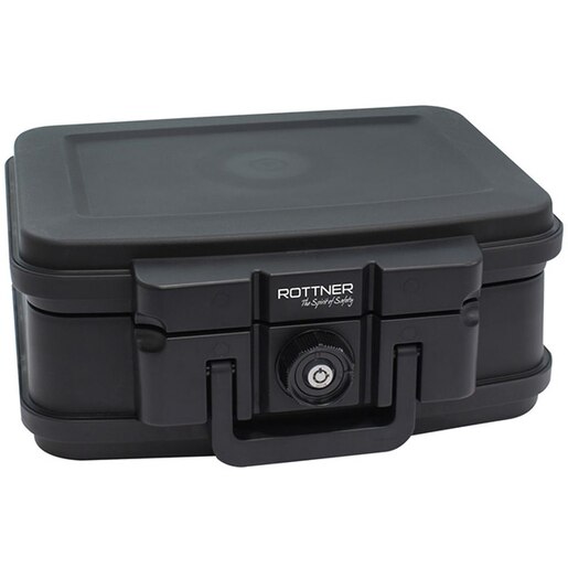 Caseta antifoc ROTTNER Fire Data Box 1, inchidere cheie, 382 x 165 x 324mm, negru Caseta antifoc ROTTNER Fire Data Box 1, inchidere cheie, 382 x 165 x 324mm, negru