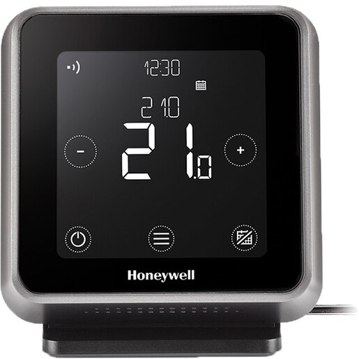 Termostat smart HONEYWELL LYRIC T6R, fara fir, Wi-Fi, negru Termostat smart HONEYWELL LYRIC T6R, fara fir, Wi-Fi, negru