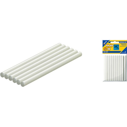 Rezerva plastic pentru pistol de lipit SMA 005T, 7 x 100 mm, 20 bucati Rezerva plastic pentru pistol de lipit SMA 005T, 7 x 100 mm, 20 bucati