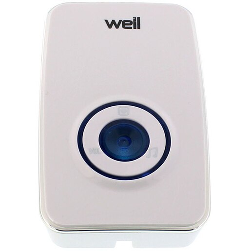 Sonerie wireless WELL DOORBELL-SHADOW-WL, 150m, alb Sonerie wireless WELL DOORBELL-SHADOW-WL, 150m, alb